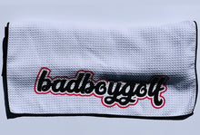 Load image into Gallery viewer, BADBOYGOLF Waffle Towel (WHITE)