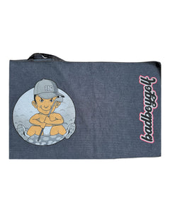 BADBOYGOLF WAFFLE TOWEL (BLACK)