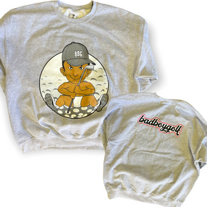 BADBOYGOLF BE DIFFERENT CREWNECK (G)