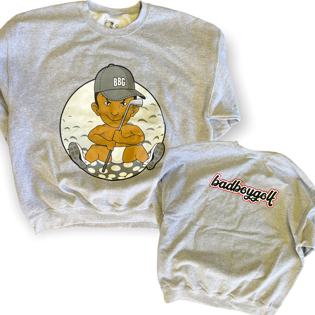 BADBOYGOLF BE DIFFERENT CREWNECK (G)